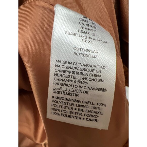 Daily Ritual Brown Oversized Winter Teddy Coat - Picture 10 of 12